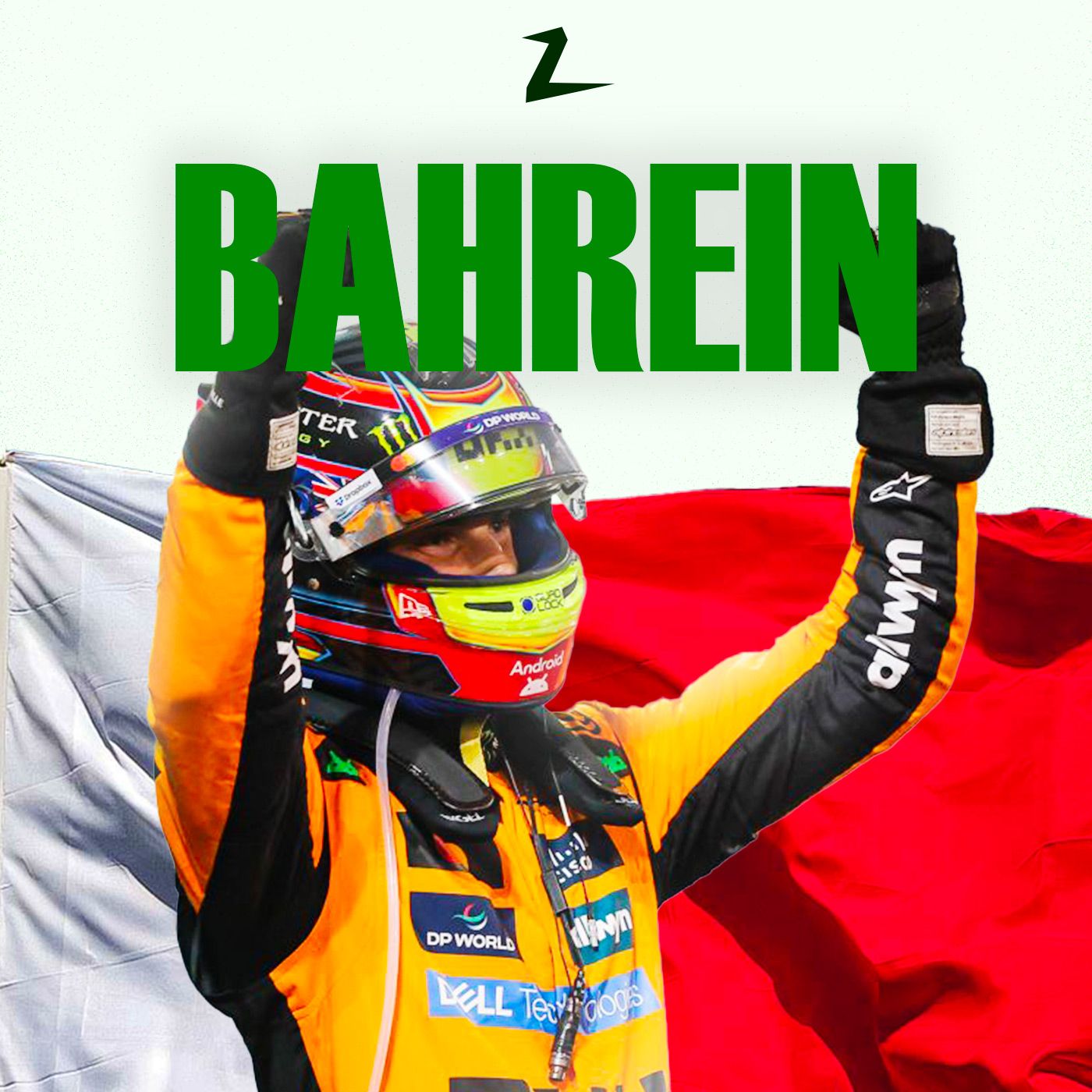 F1 - GP Bahrain 2025 - Norris Piastrato