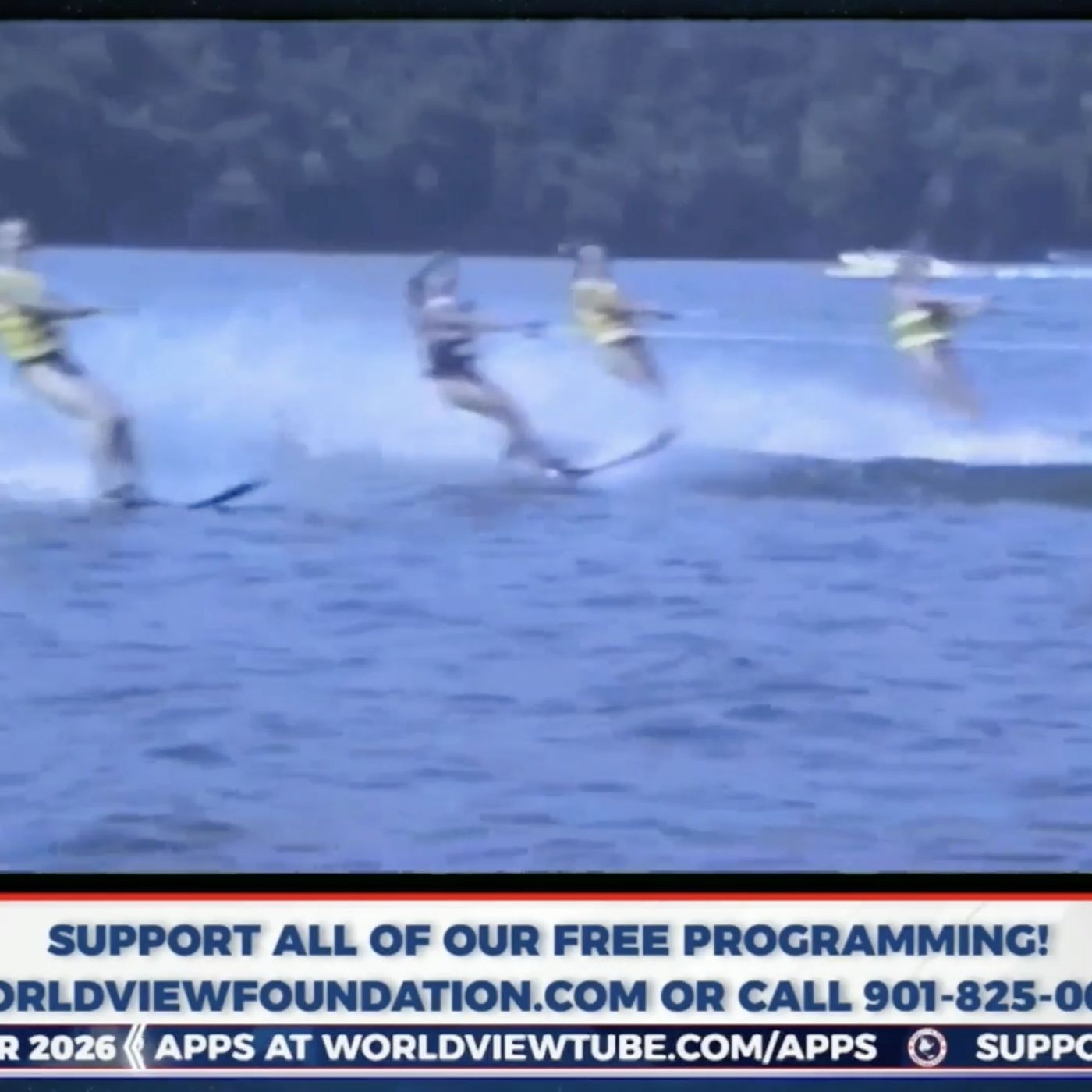 Howse Home Videos: Melissa Howse Group Water Skiing with her Sisters & Cousins