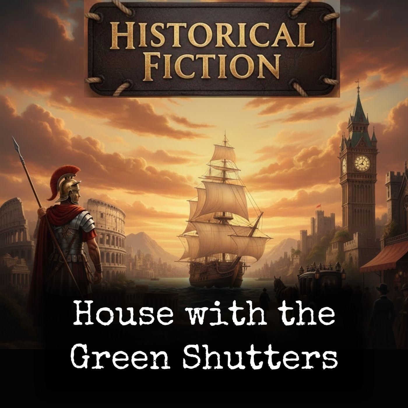 House with the Green Shutters cover art
