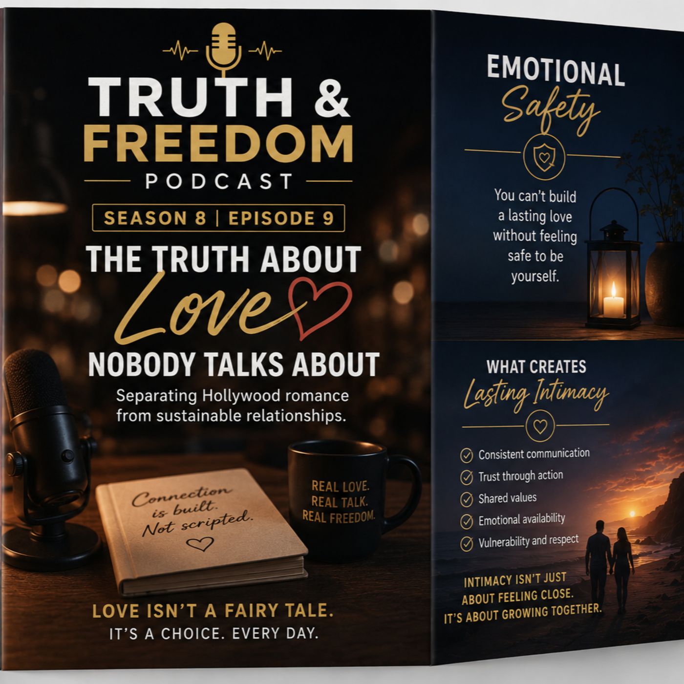 Truth & Freedom Podcast: S 8 Ep 9- The Truth About Love Nobody Talks About episode artwork