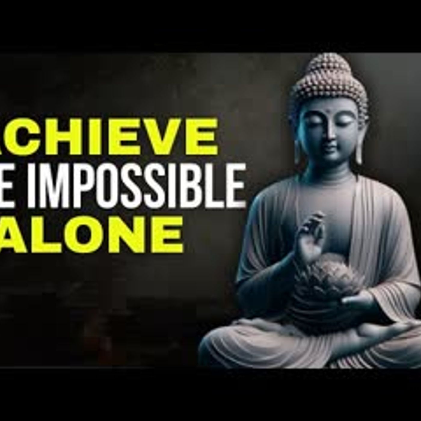 The Power of Being Alone   Live Alone   Buddhist Wisdom   Buddhism Philosophy