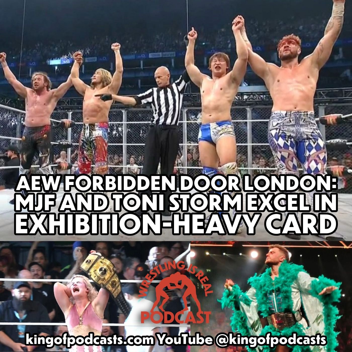 AEW Forbidden Door London: MJF and Toni Storm Excel in Exhibition-Heavy Card