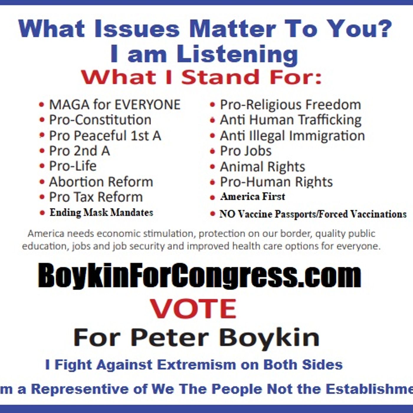 Go Right with Peter Boykin GoRightNews.com