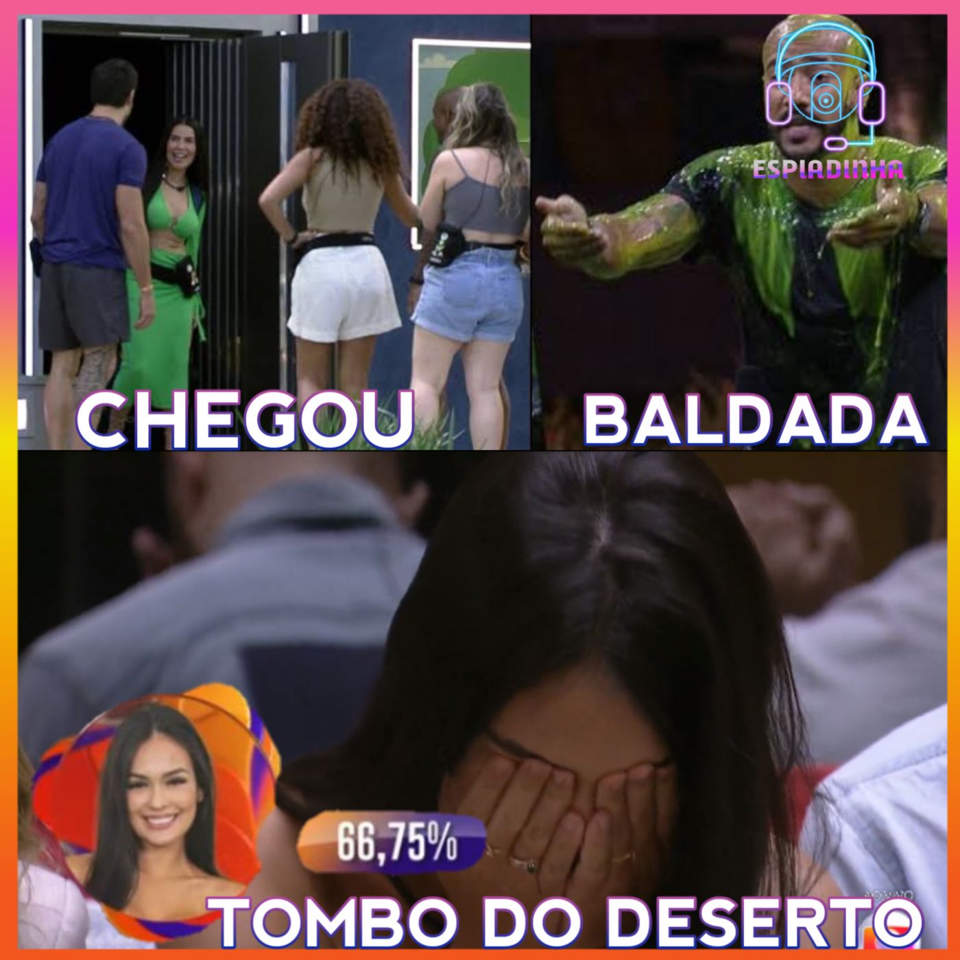 Jogo da discórdia com balde + Larissa eliminada + Dania chegou! | BBB 23