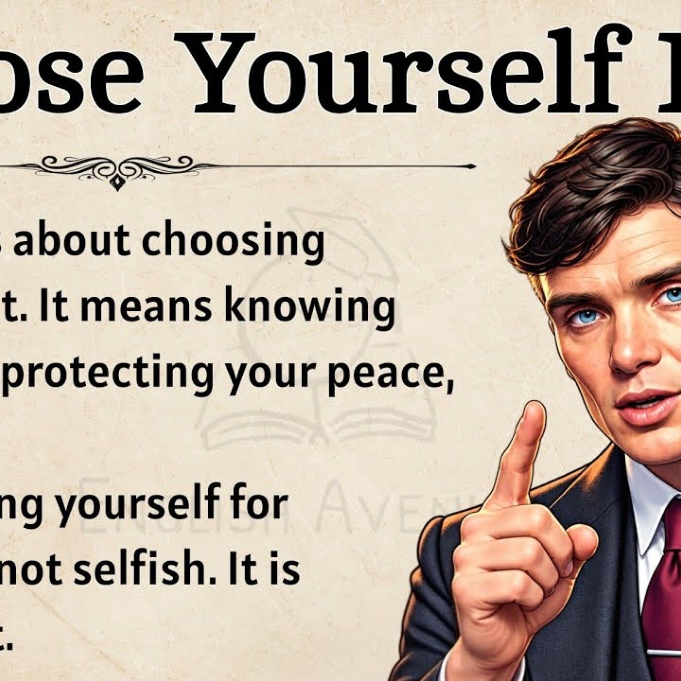 Choose Yourself First | The Honest Truth About Self-Respect 🔥 | Improve Your English ✅️ episode artwork