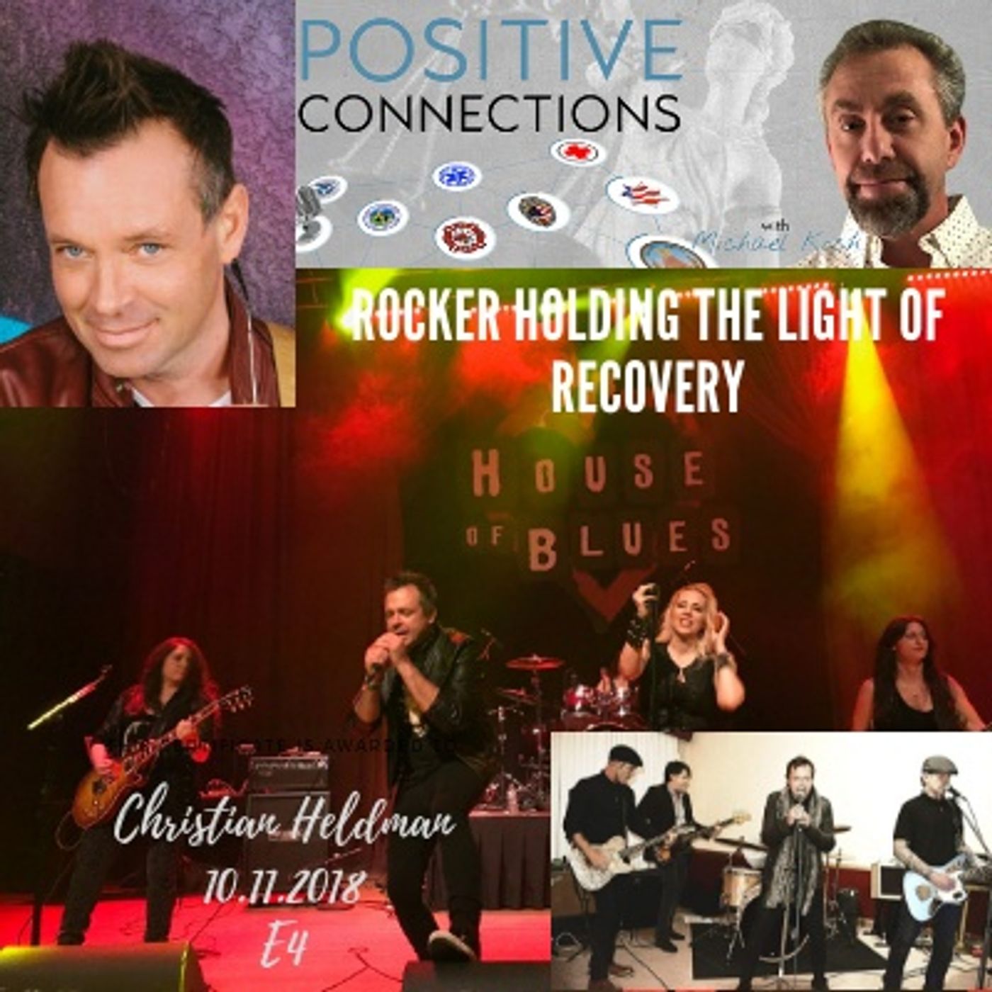 Rocker Holding the Light of Recovery: Christian Heldman