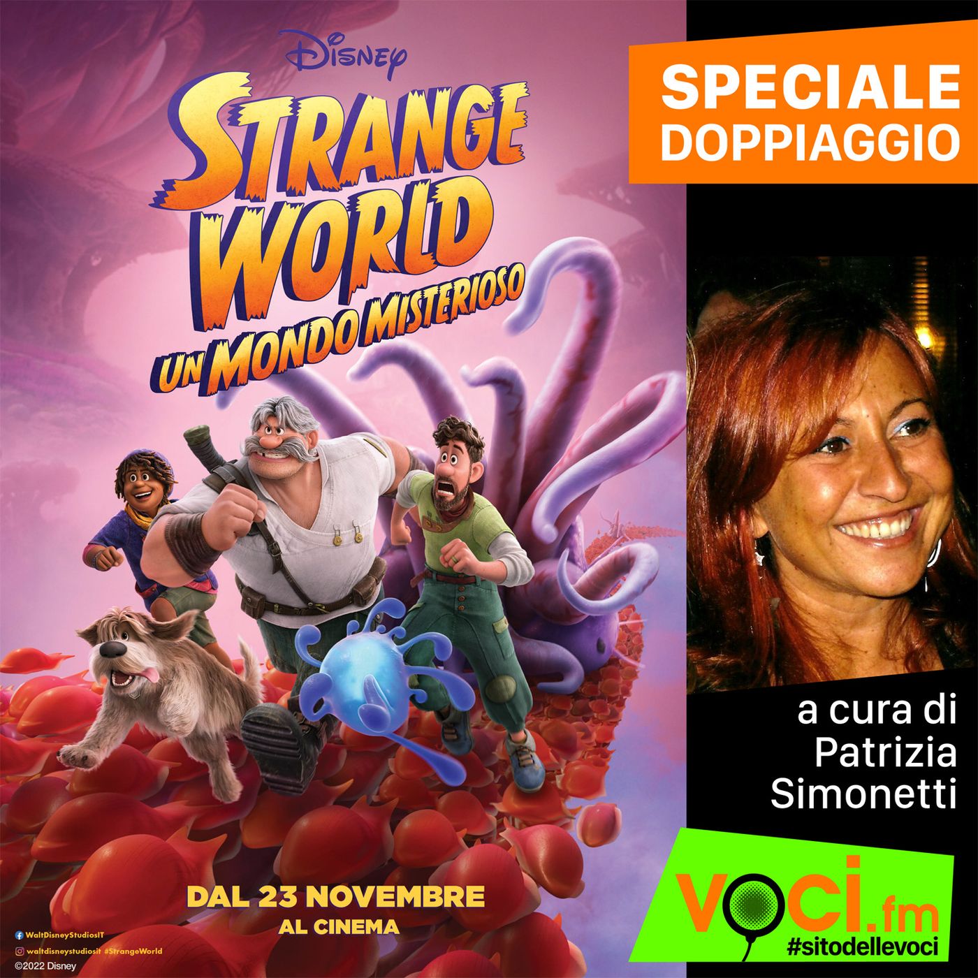 Speciale STRANGE WORLD (i doppiatori) - clicca play e ascolta lo speciale episode artwork