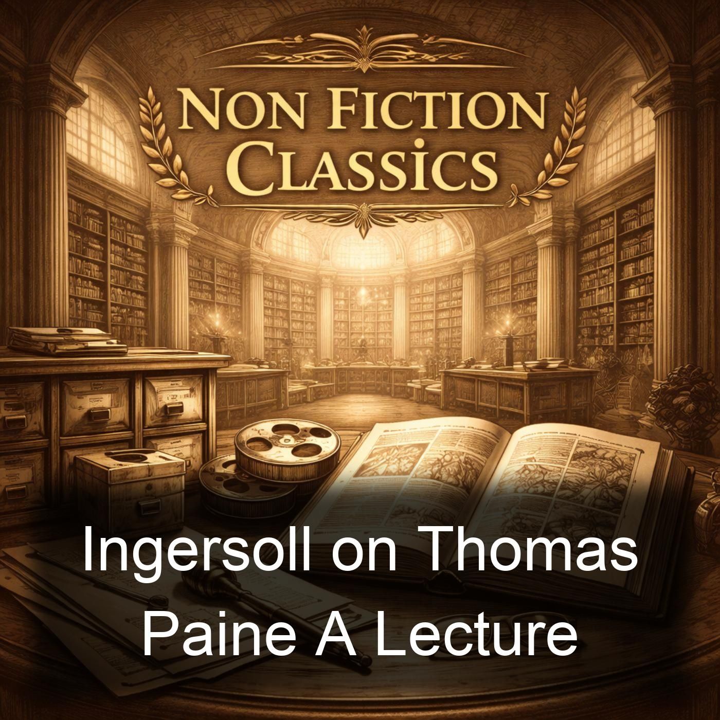 Ingersoll on Thomas Paine A Lecture podcast artwork