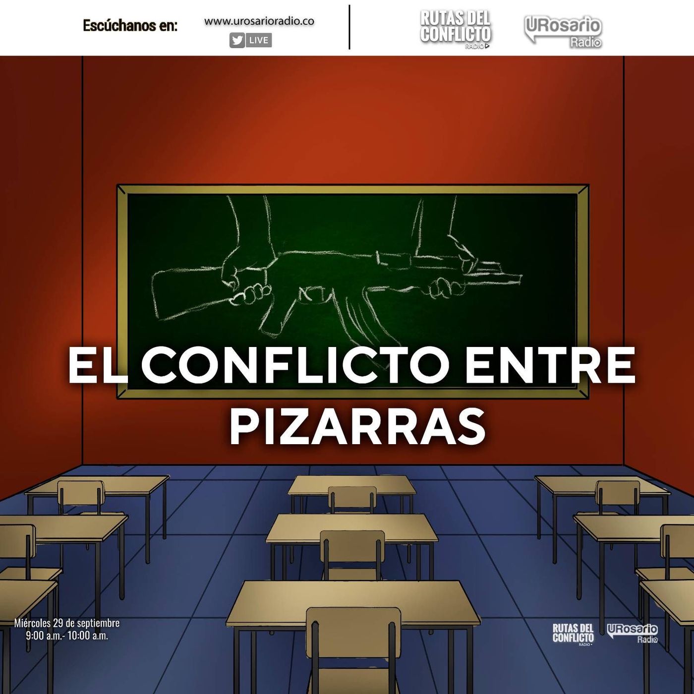 El conflicto entre pizarras