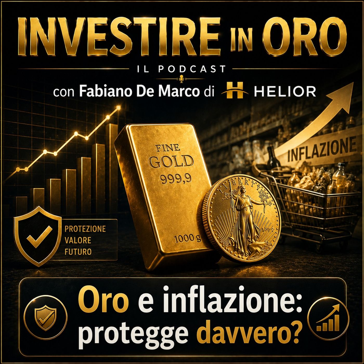 Oro e inflazione - protegge davvero?