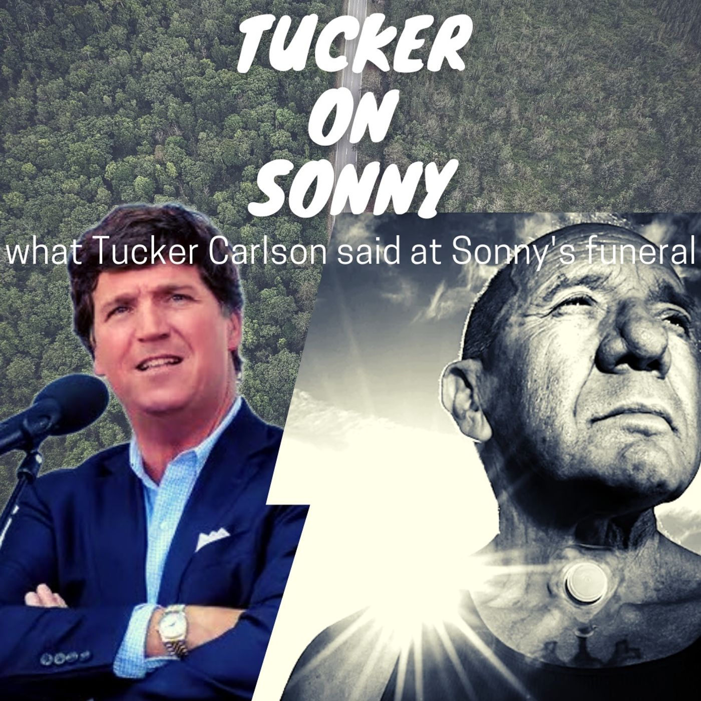 Fox  News' Tucker Carlson Speaks at Hells Angels President Sonny Barger's Funeral