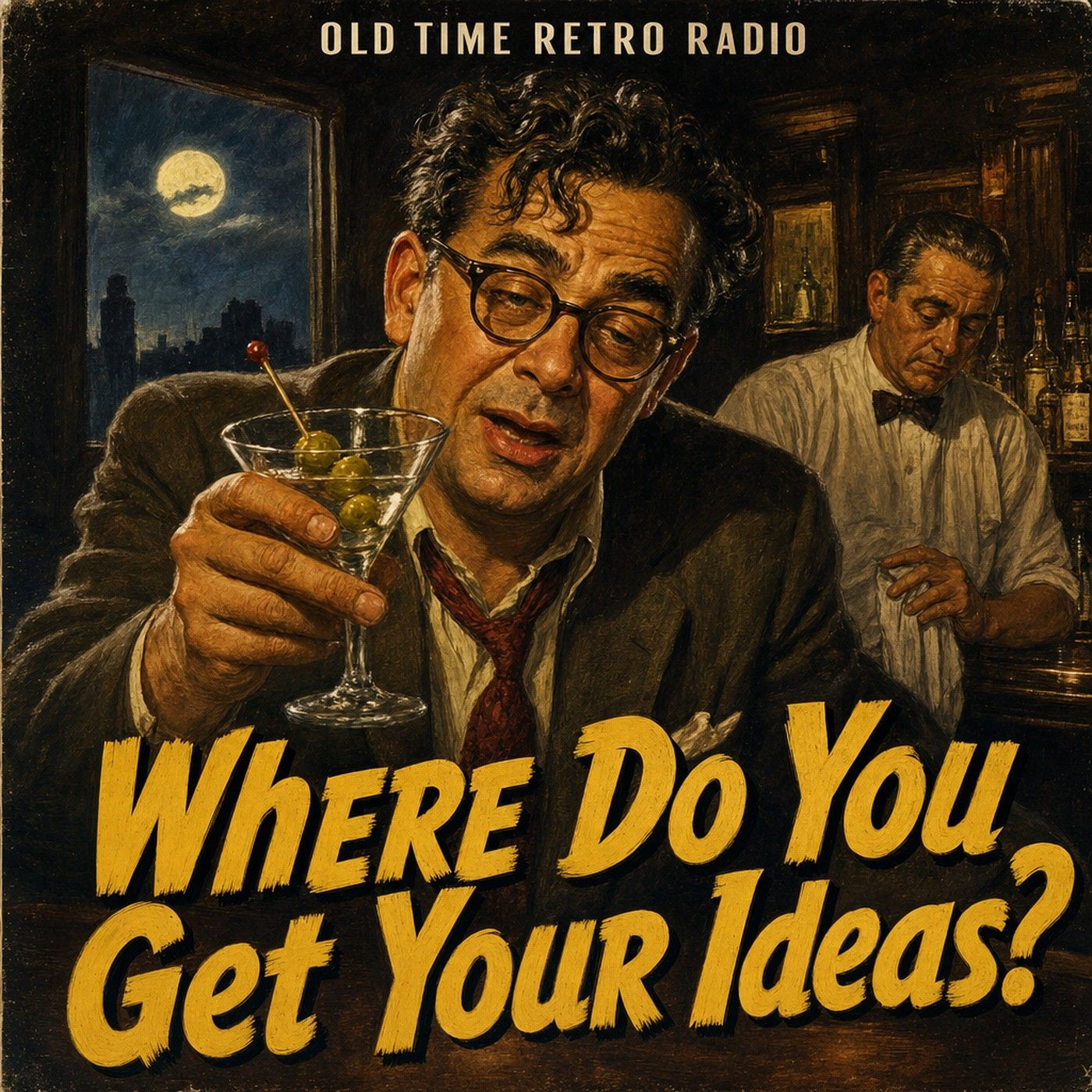 Quiet, Please - "Where Do You Get Your Ideas?" (Old Time Radio, 1949) episode artwork