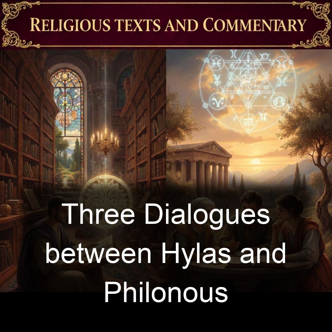 Three Dialogues between Hylas and Philonous cover art