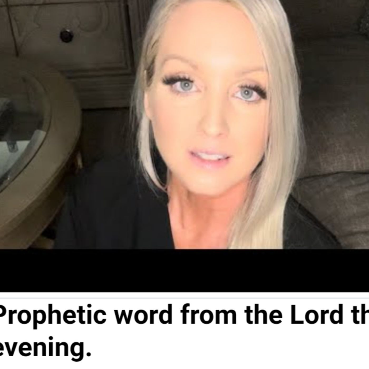 Prophetic word from the Lord this evening. episode artwork