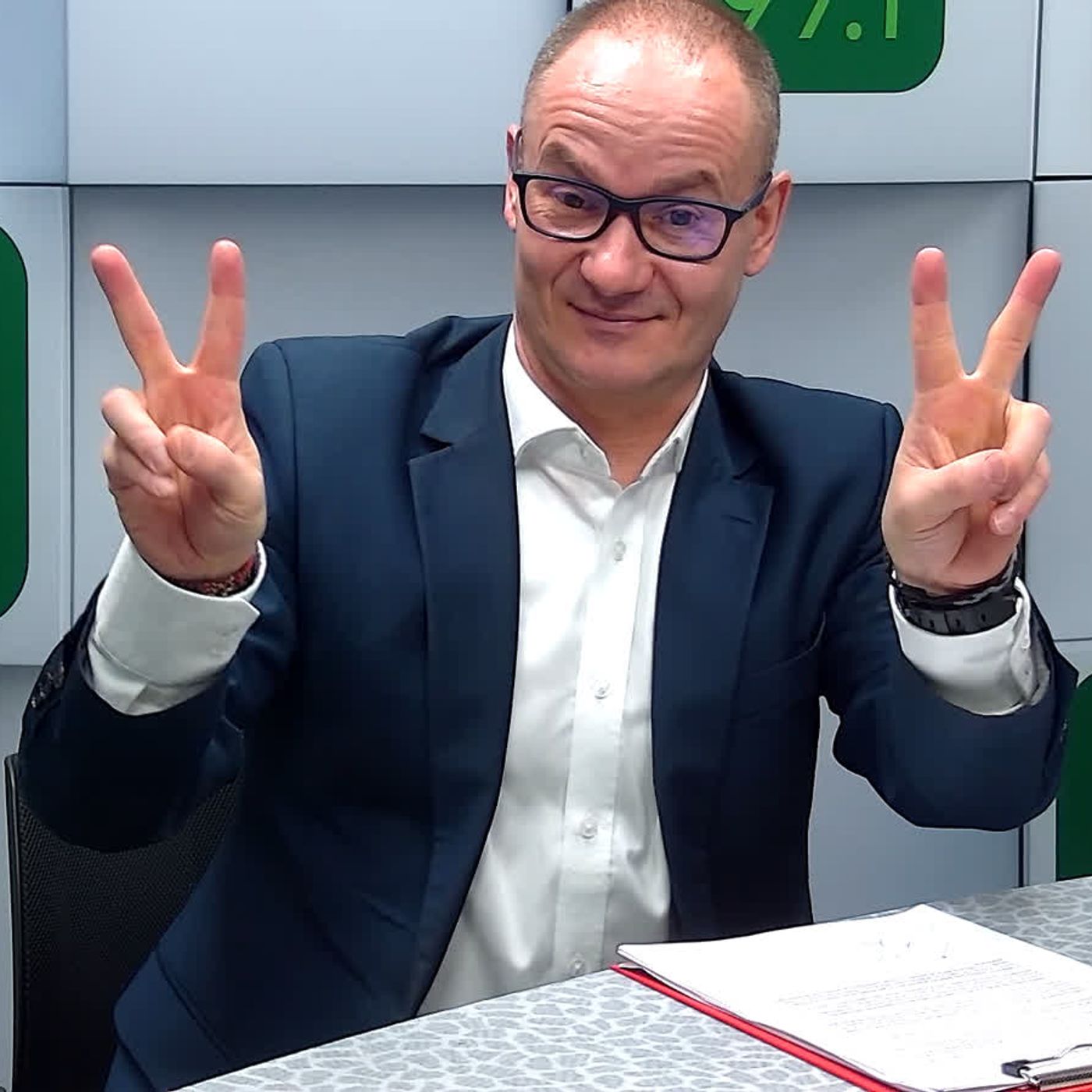 Radosław Brodzik, szef zielonogórskiego sztabu WOŚP, radny KO Radosław Brodzik, szef zielonogórskiego sztabu WOŚP, radny KO