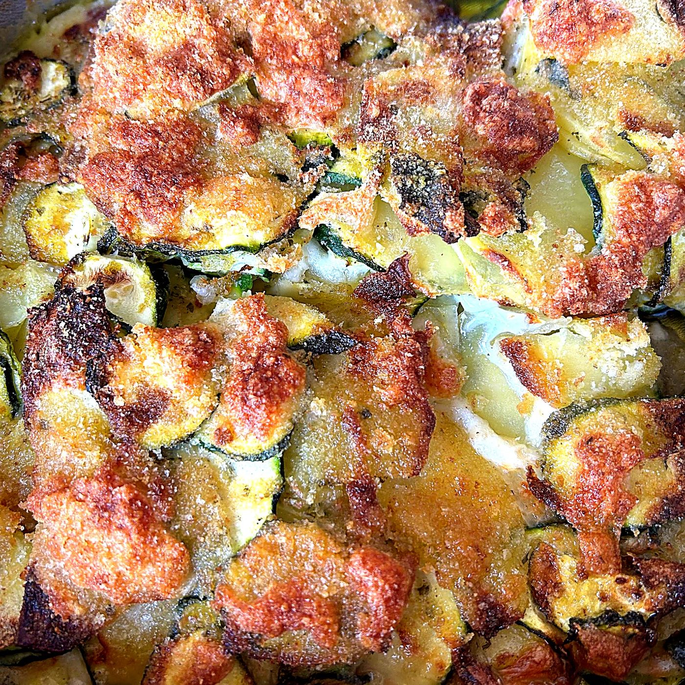 Tortino vegetariano zucchine e patate friggitrice aria episode artwork