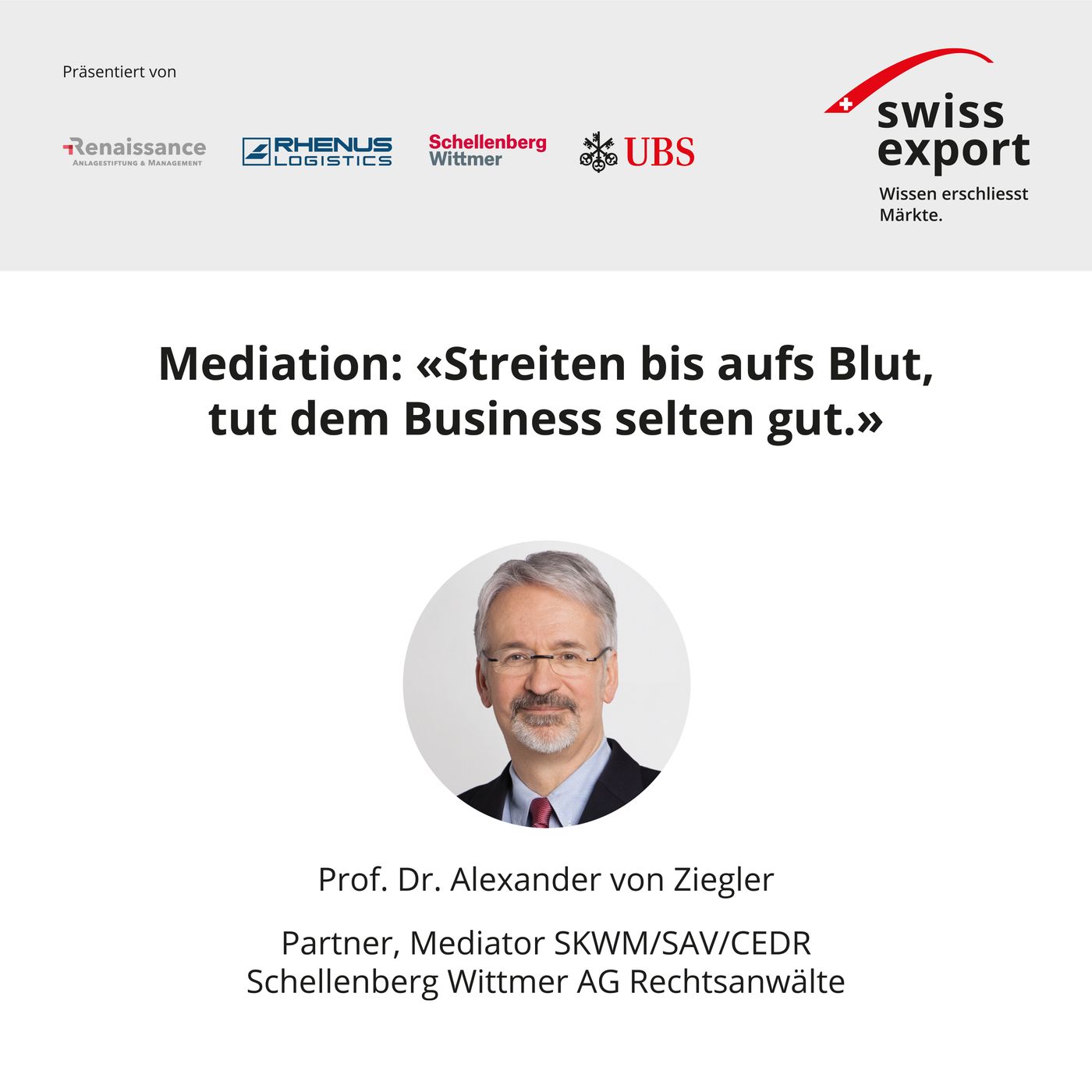 Swiss Export Podcast