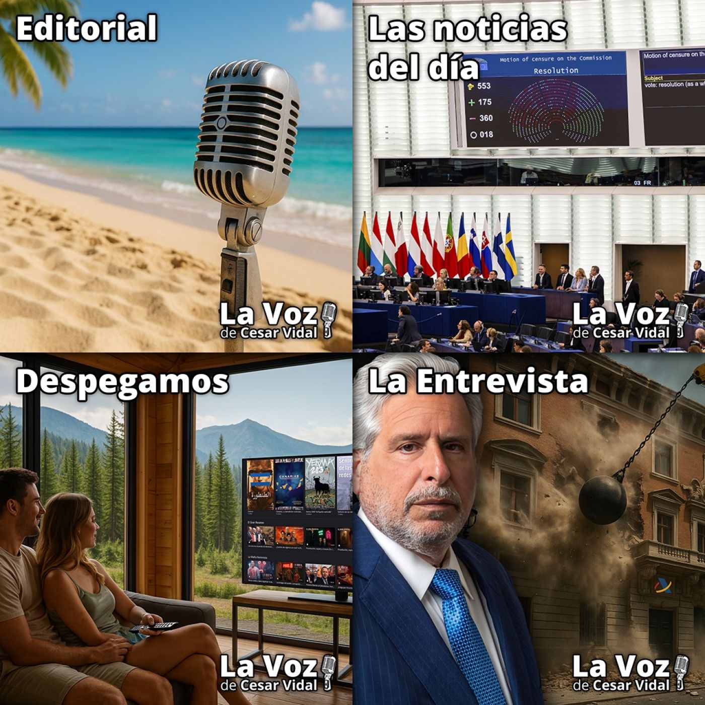 Programa Completo de La Voz de César Vidal - 11/07/25 episode artwork