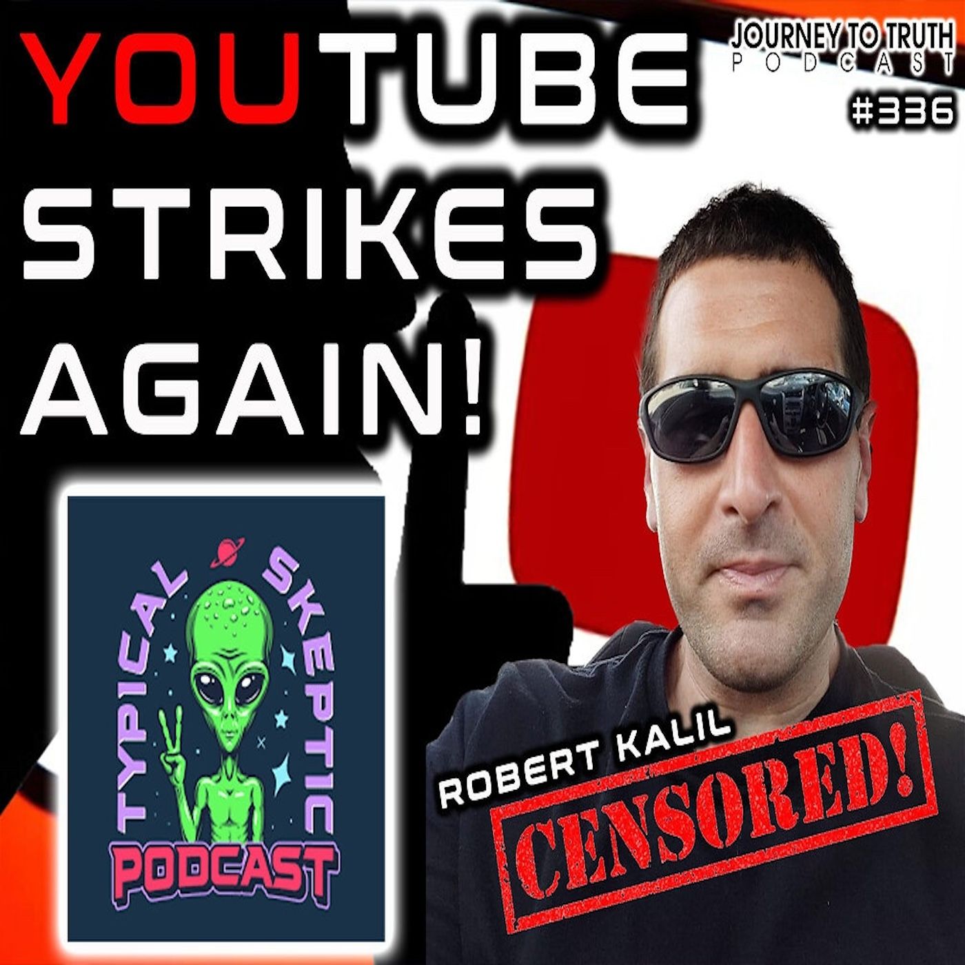 EP 336 | LIVE w/ Typical Skeptic | YouTube Strikes Again! - Wake Up Call for Influencers