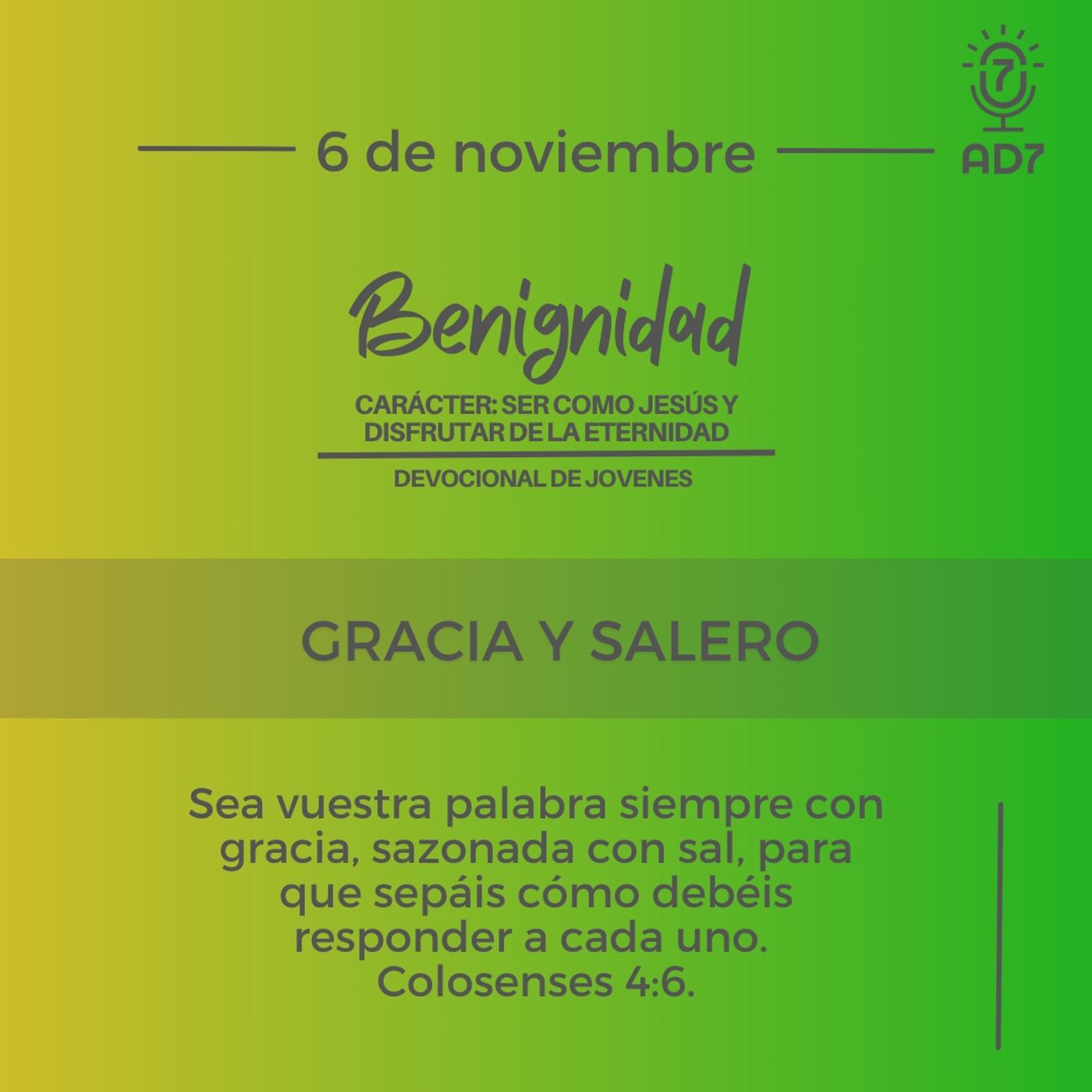 AD7 Devocional - Diferente / Inverso