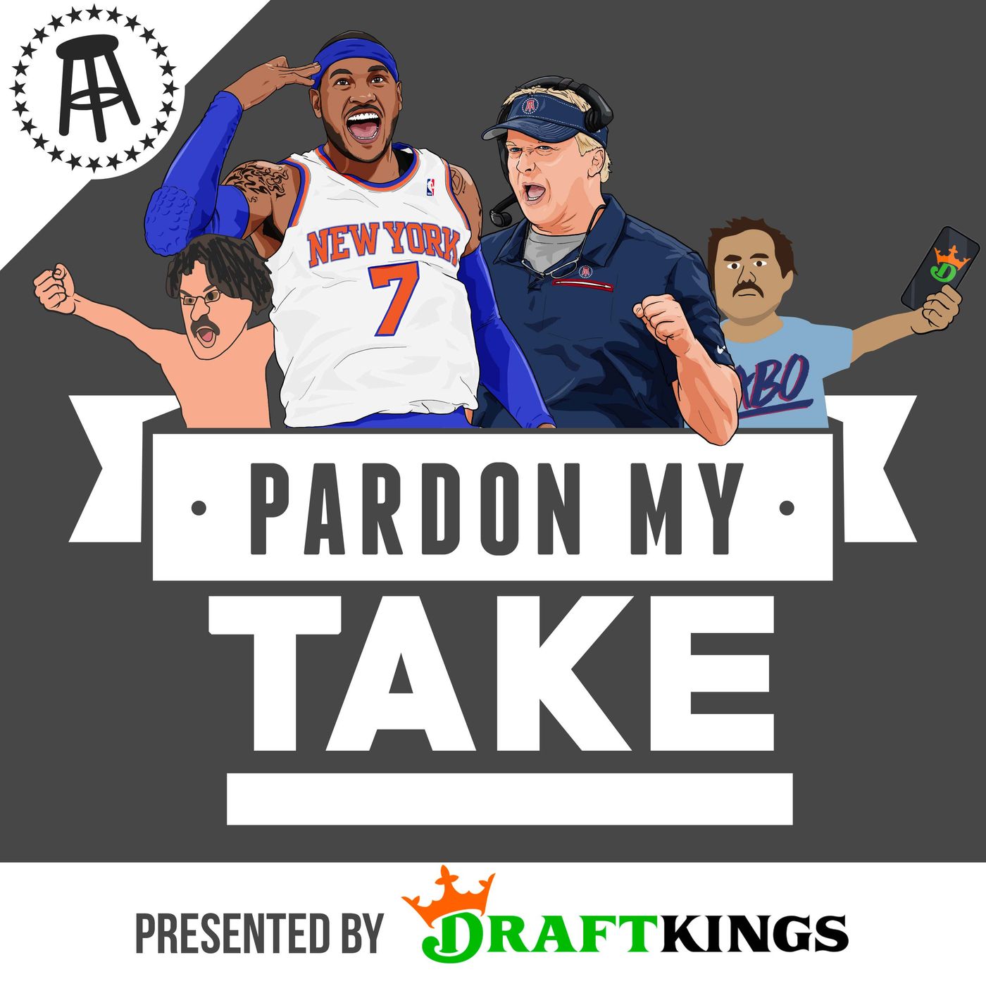 NFL Draft With Coach Jon Gruden, NBA Playoffs With Carmelo Anthony, Playoffs And Fyre Fest Of The Week episode artwork