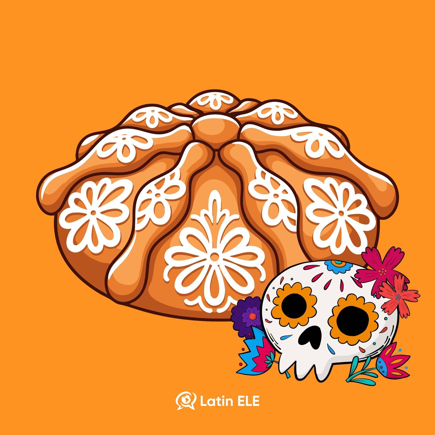 Pan de Muerto 🇲🇽 Mexico's Famous Day of the Dead Bread