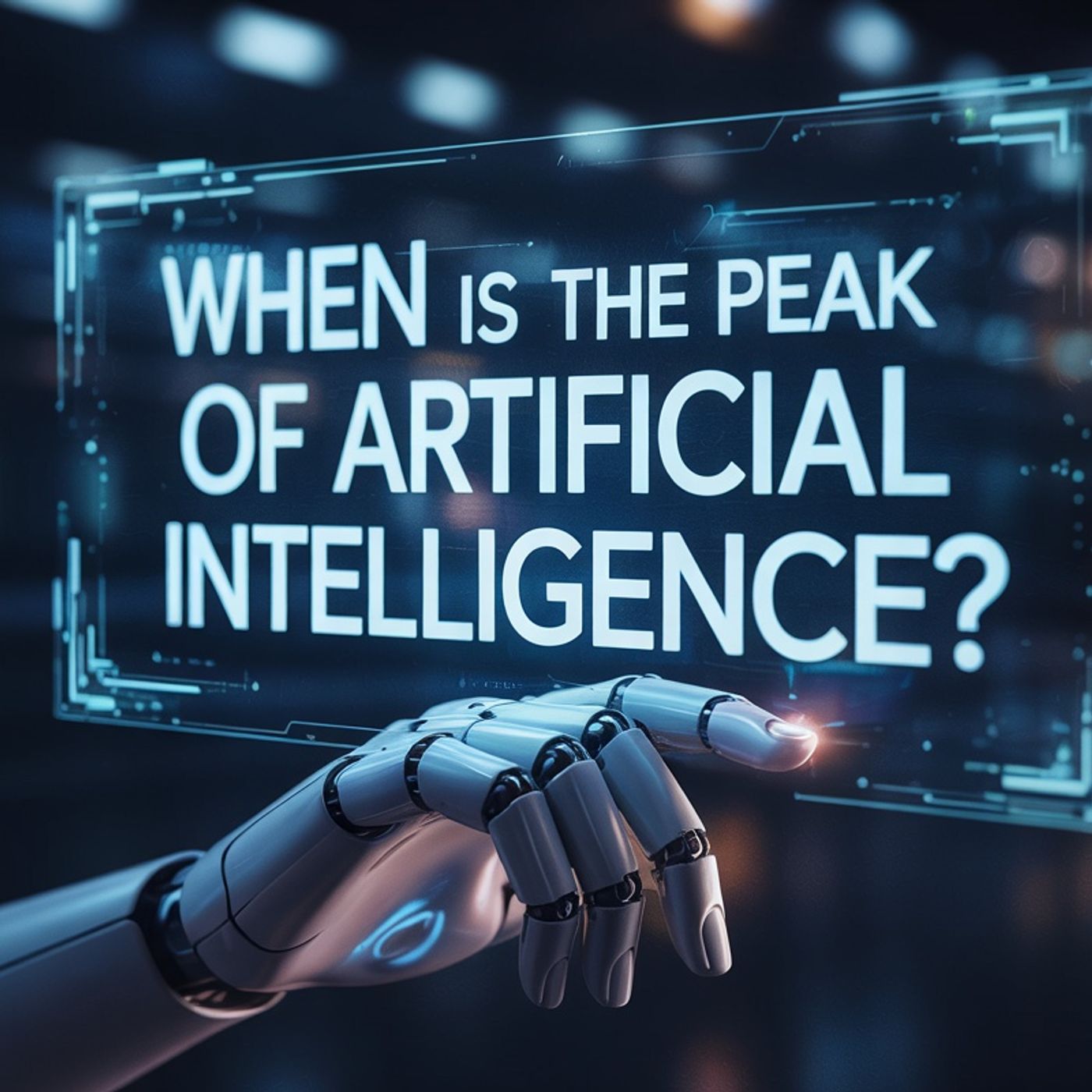 When Is the Peak of Artificial Intelligence?