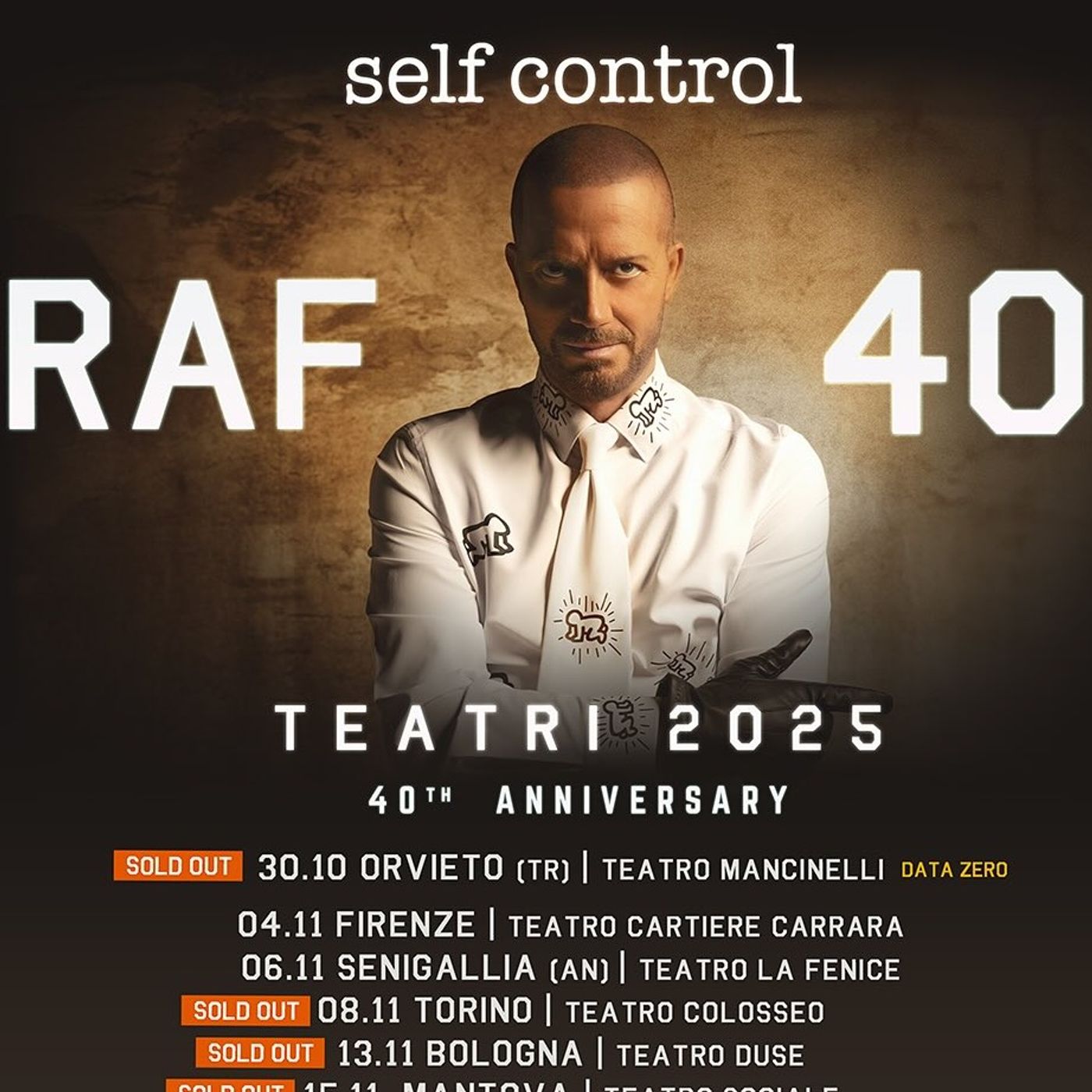 Self Control 40° anniversario: il tour che ha fatto rivivere i successi di RAF