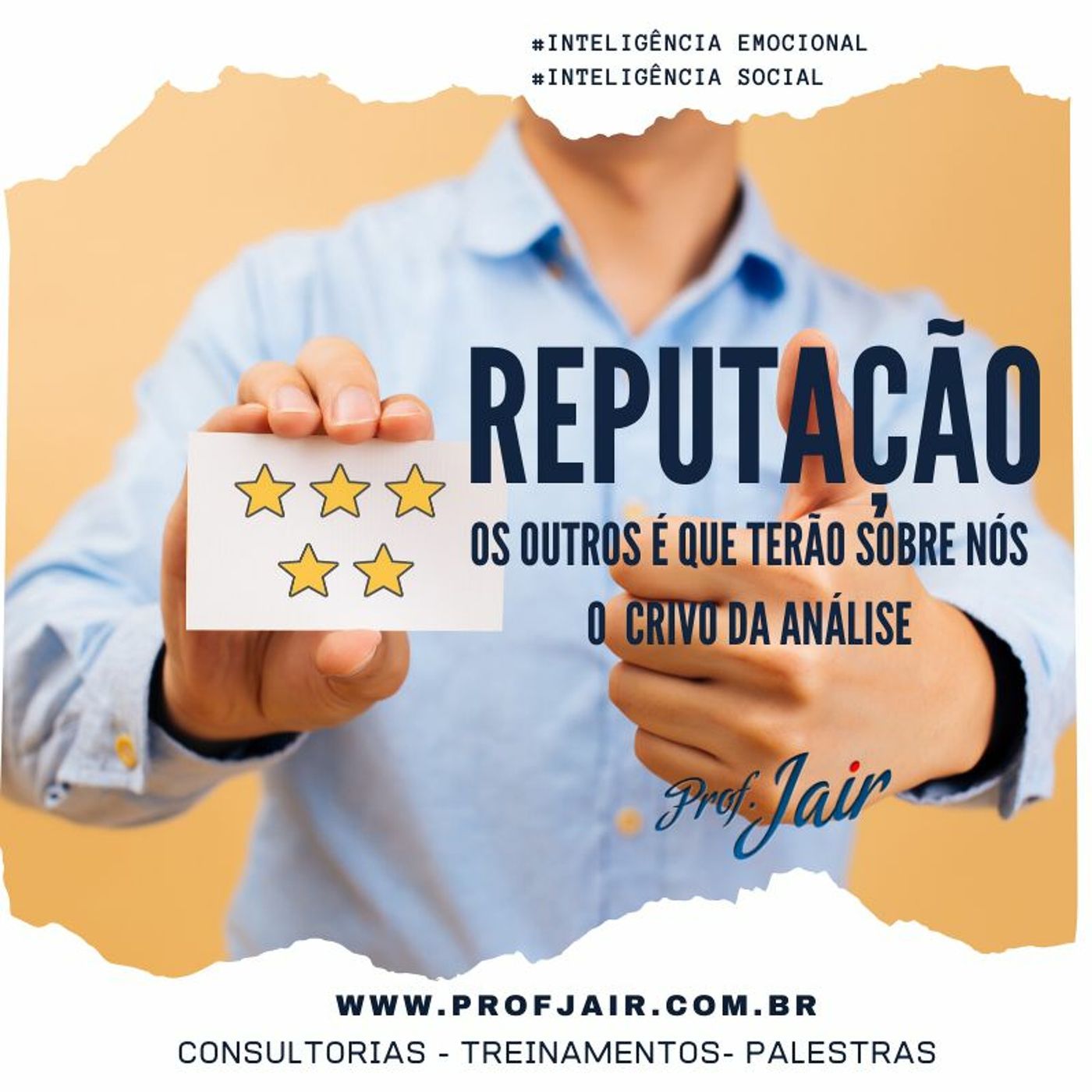 Palestrante Prof Jair