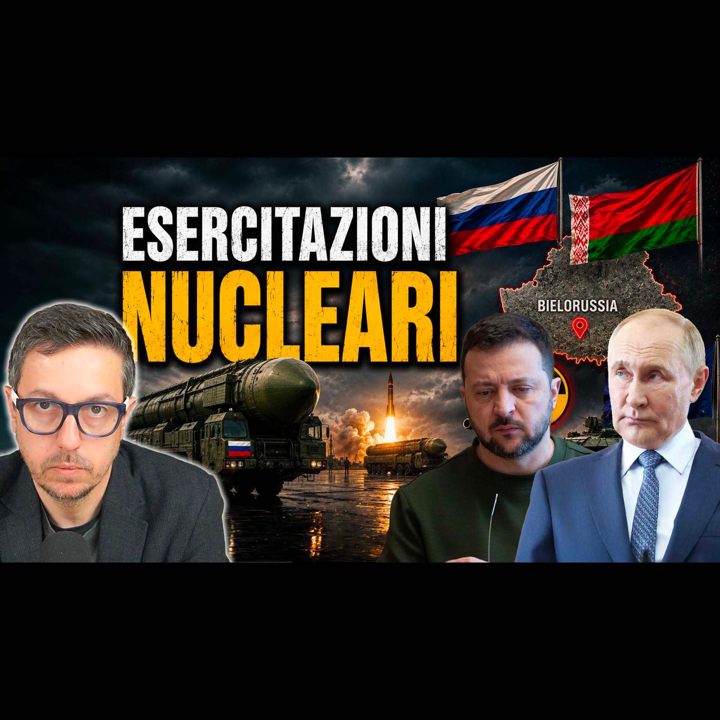 ESERCITAZIONI NUCLEARI RUSSE IN BIELORUSSIA | MOSCA ALZA LA TENSIONE