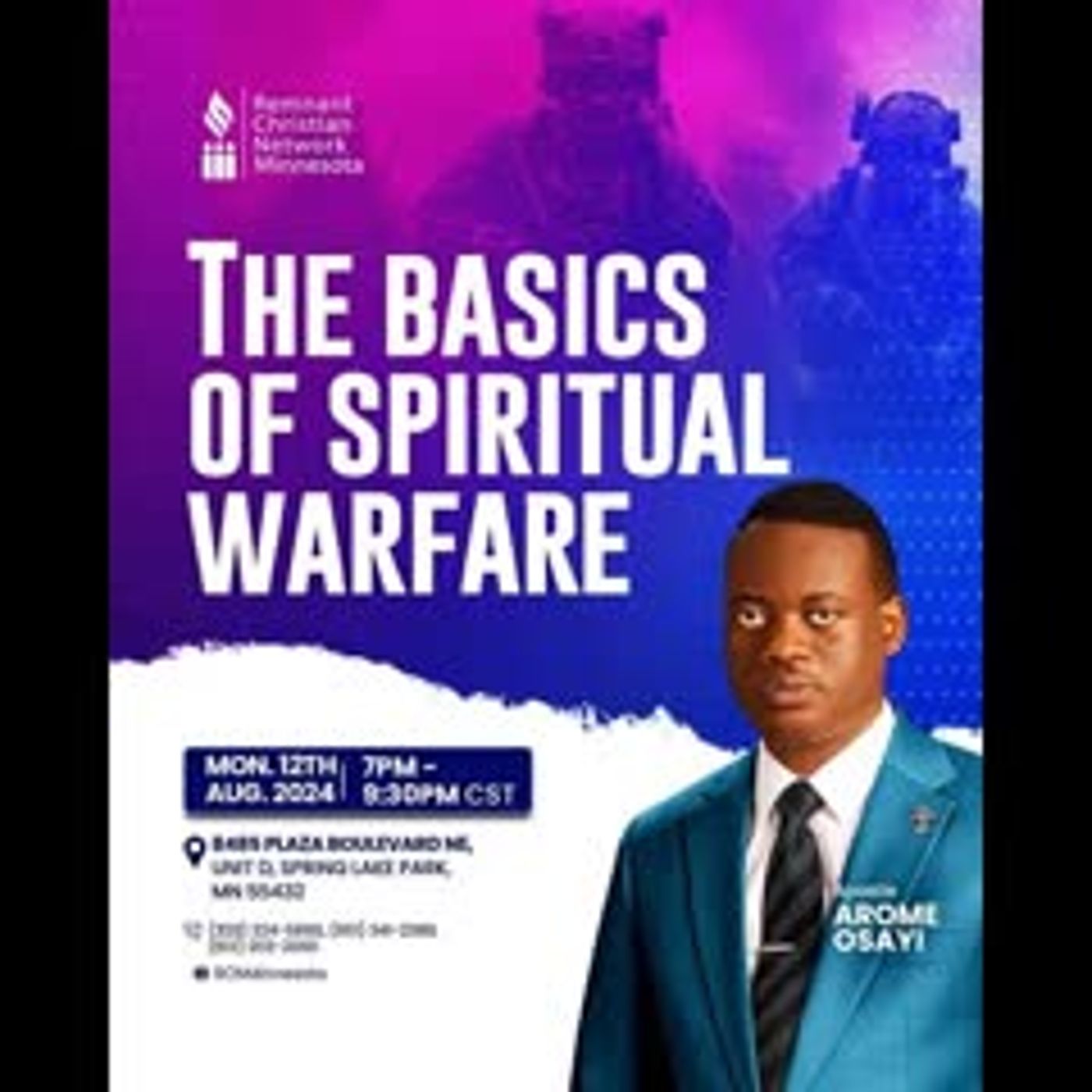 THE BASICS OF SPIRITUAL WARFARE APOSTLE AROME_OSAYI
