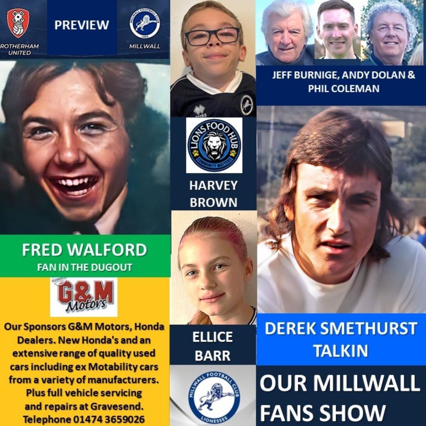 OUR MILLWALL FANS SHOW - Topical Weekly Talks
