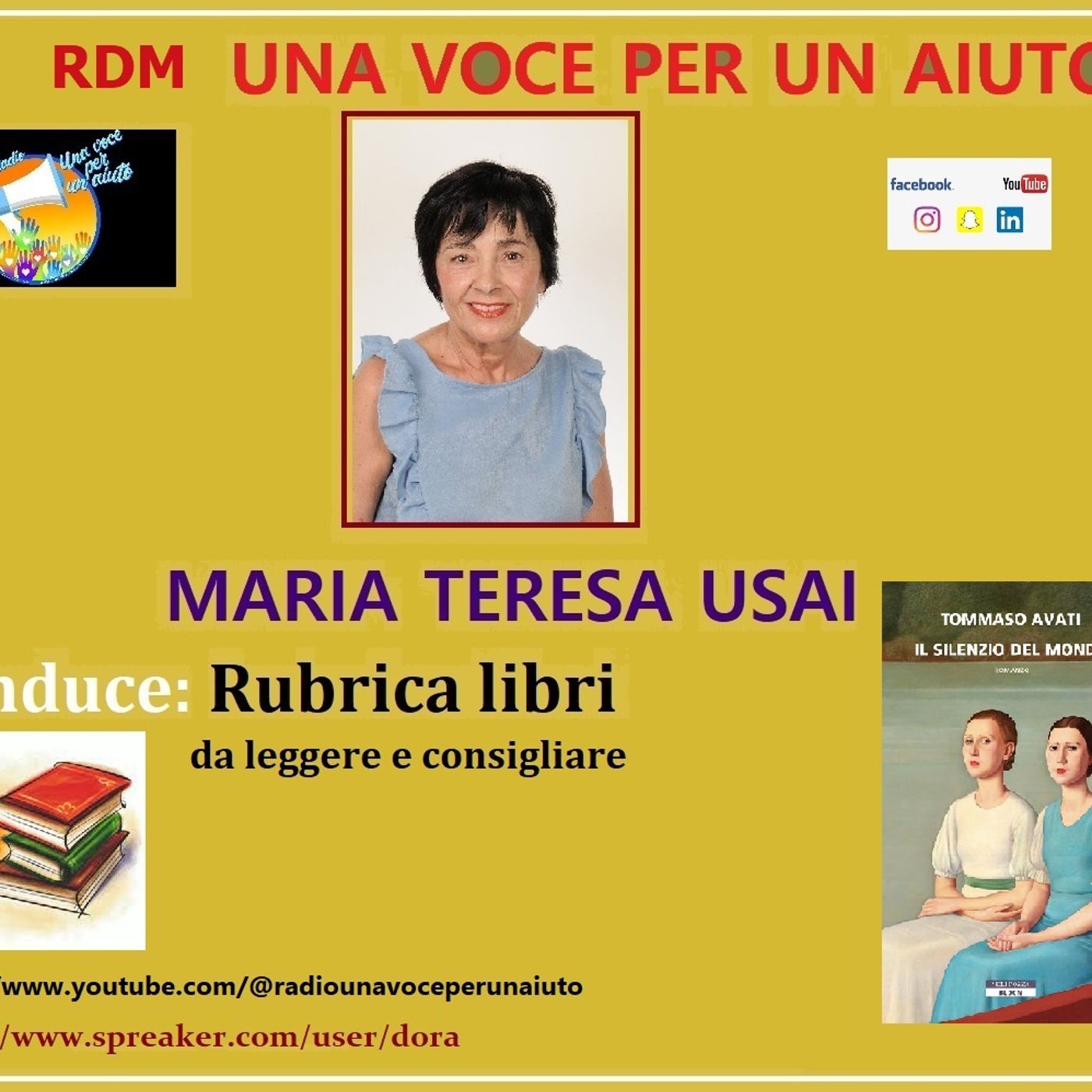 RUBRICA LIBRI: Il silenzio del mondo di Tommaso Avati episode artwork