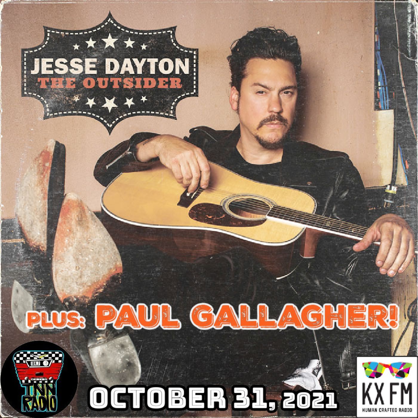 TNN RADIO | October 31, 2021 show with Jesse Dayton & Paul Gallagher episode artwork