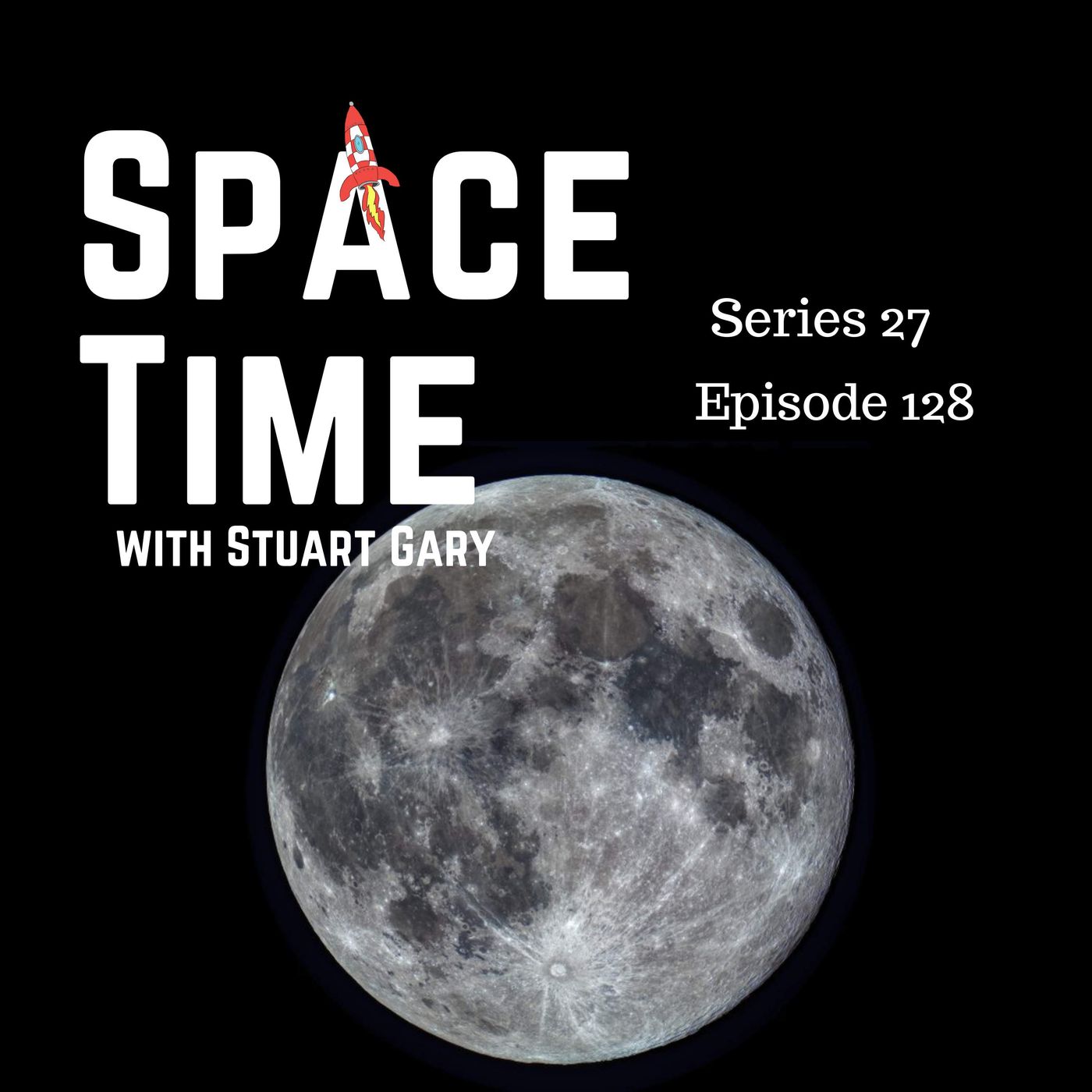 S27E128: Moon's Ancient Impact, Earth's Magnetic Symphony, and X-37B's Aero Braking Feat