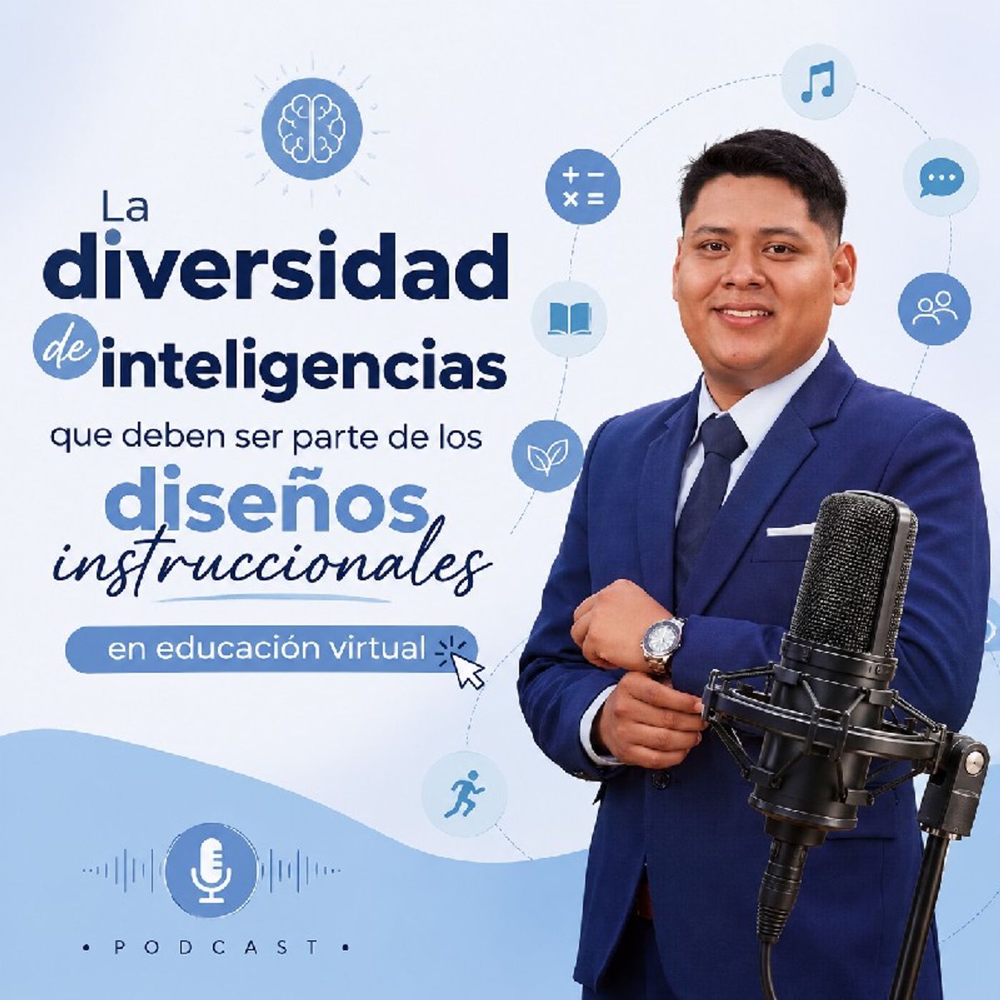 La diversidad de inteligencias que deben ser parte de los diseños instruccionales en educación virtual episode artwork