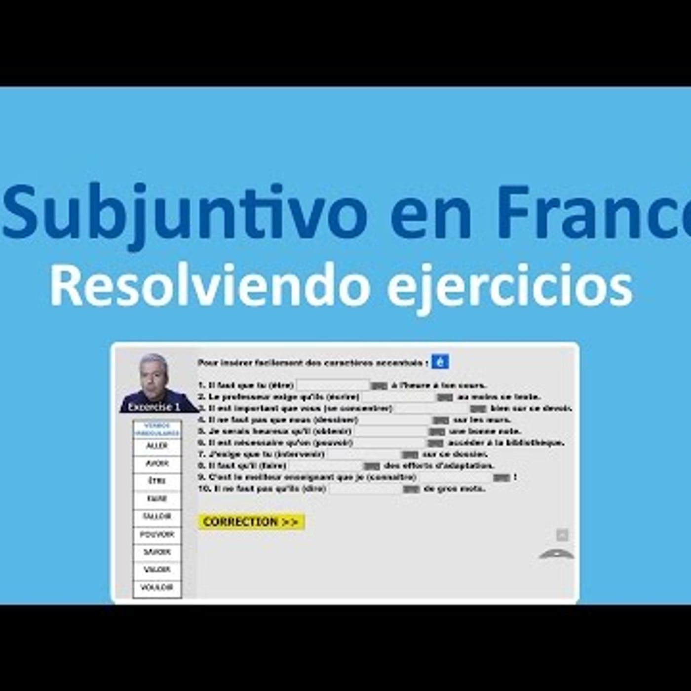 33. El Subjuntivo en Francés Ejercicios Curso Francés Básico Clase Francés 31.2