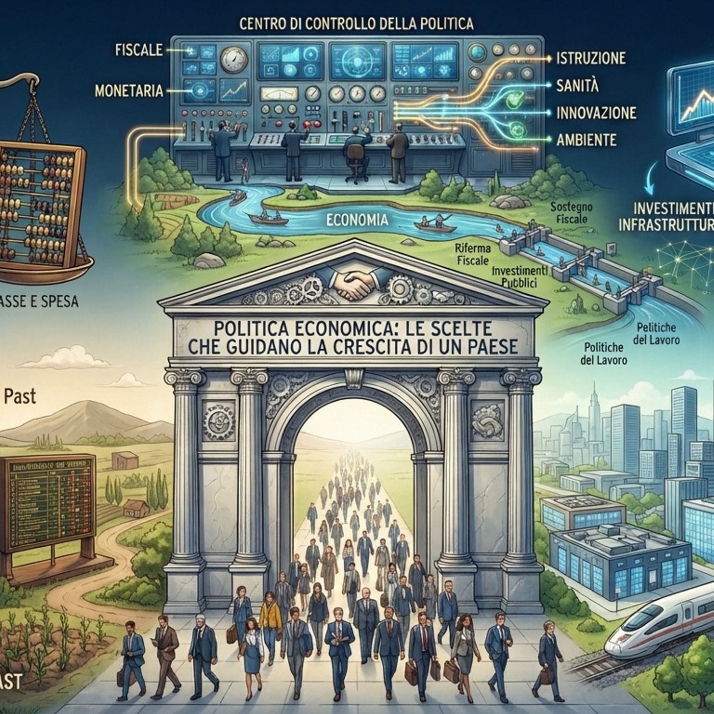 Politica Economica: le scelte che guidano la crescita di un Paese episode artwork