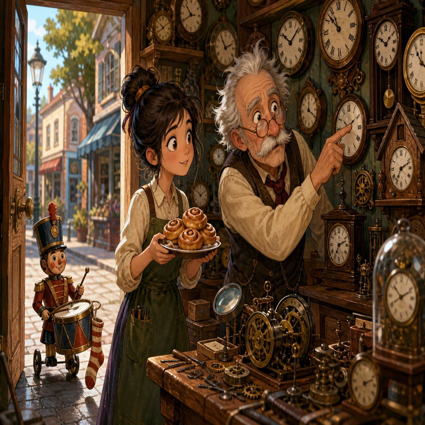 The Clockmaker on Sunday Street