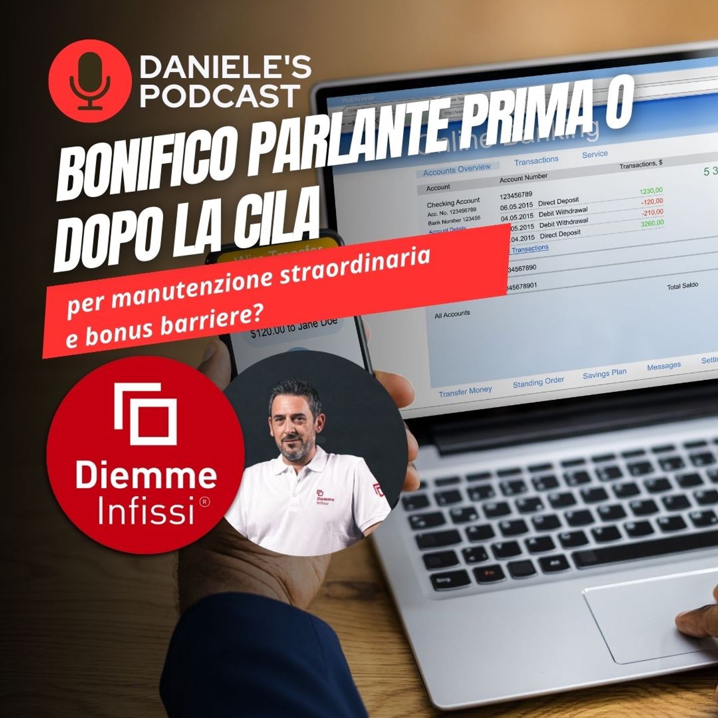Scegliere Infissi è il Podcast di Daniele Cagnoni - SerramenTecnico - Tutorial Infissi e serramenti
