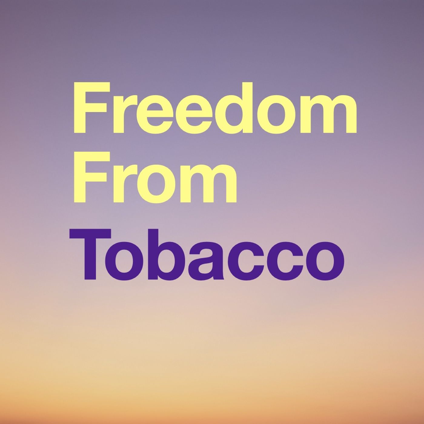 Freedom from Tobacco podcast artwork
