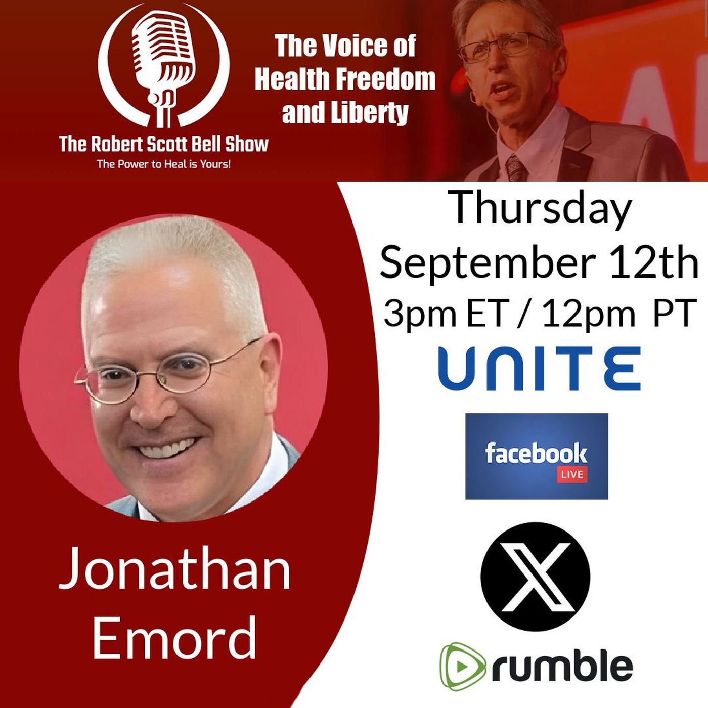 Jonathan Emord, Health Freedom, Trump Post-Debate, Toxic Tampons - The RSB Show 9-12-24 episode artwork