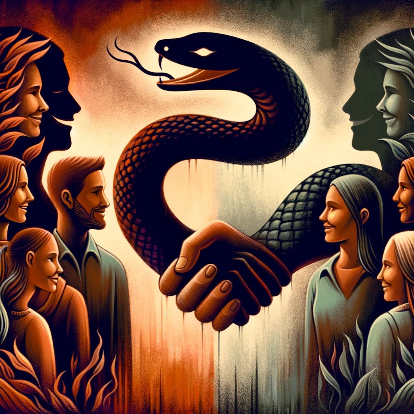 "Some of the most poisonous people come disguised as friends and family." episode artwork