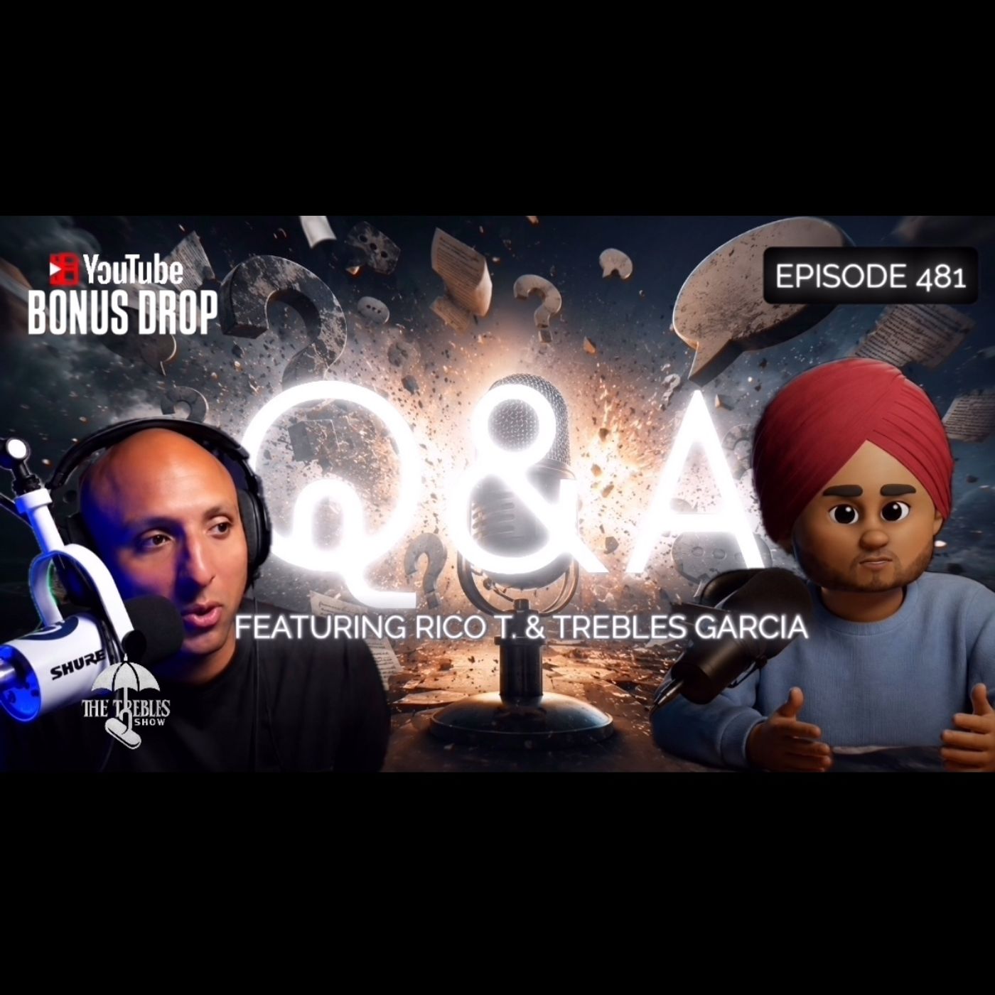 Q&A Bonus Episode! Ft. Rico T. & Trebles Garcia episode artwork