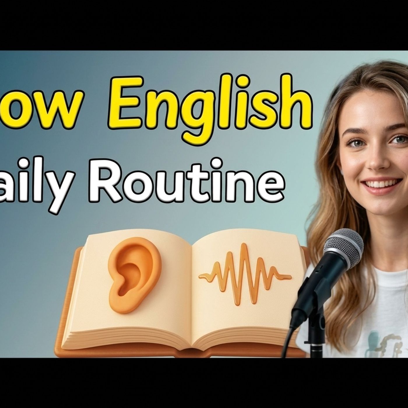 How to Talk About Your Daily Routine in English English Slow Podcast - Slow English Podcast episode artwork