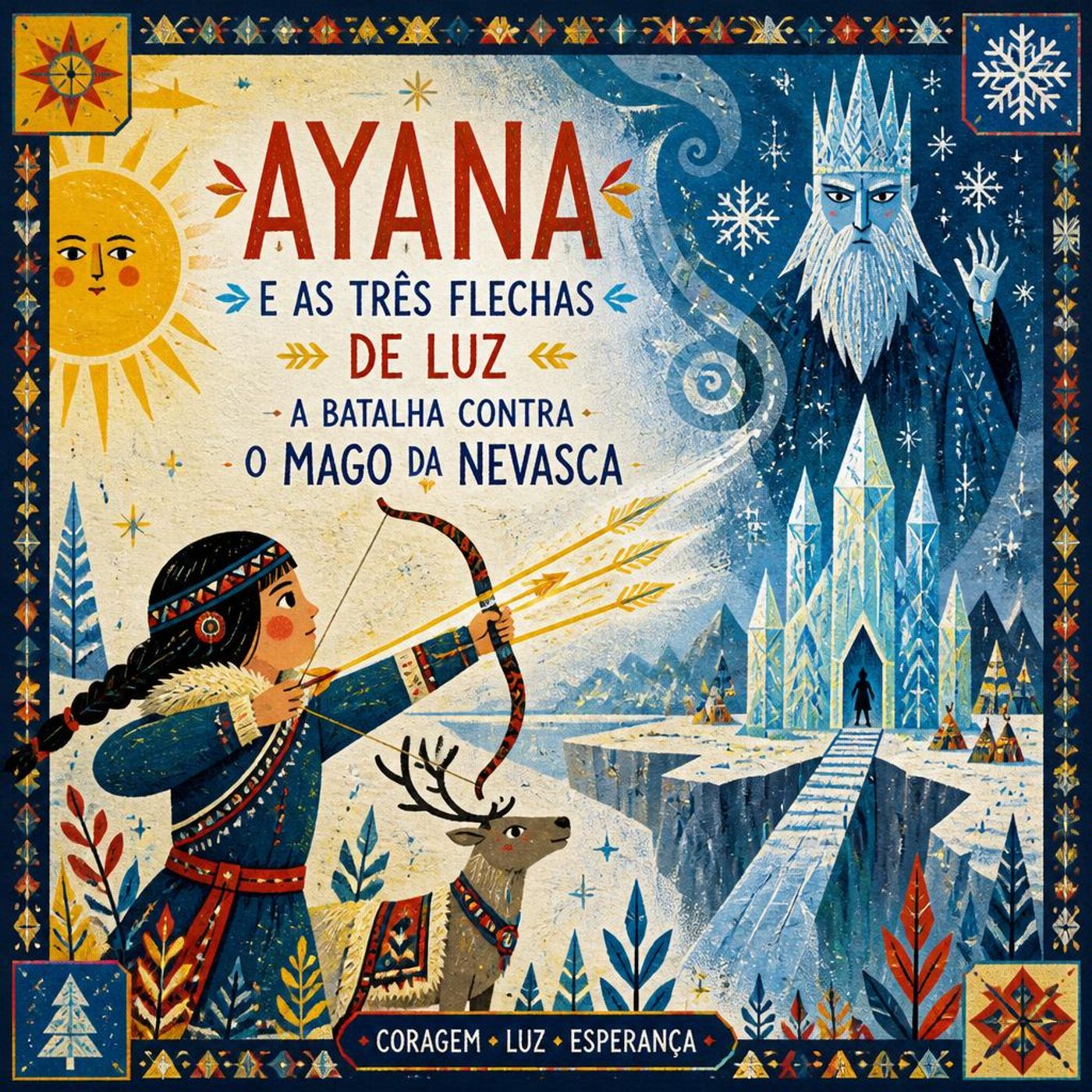 【Lenda】Ayana e as Flechas de Fogo contra o Mago da Nevasca
