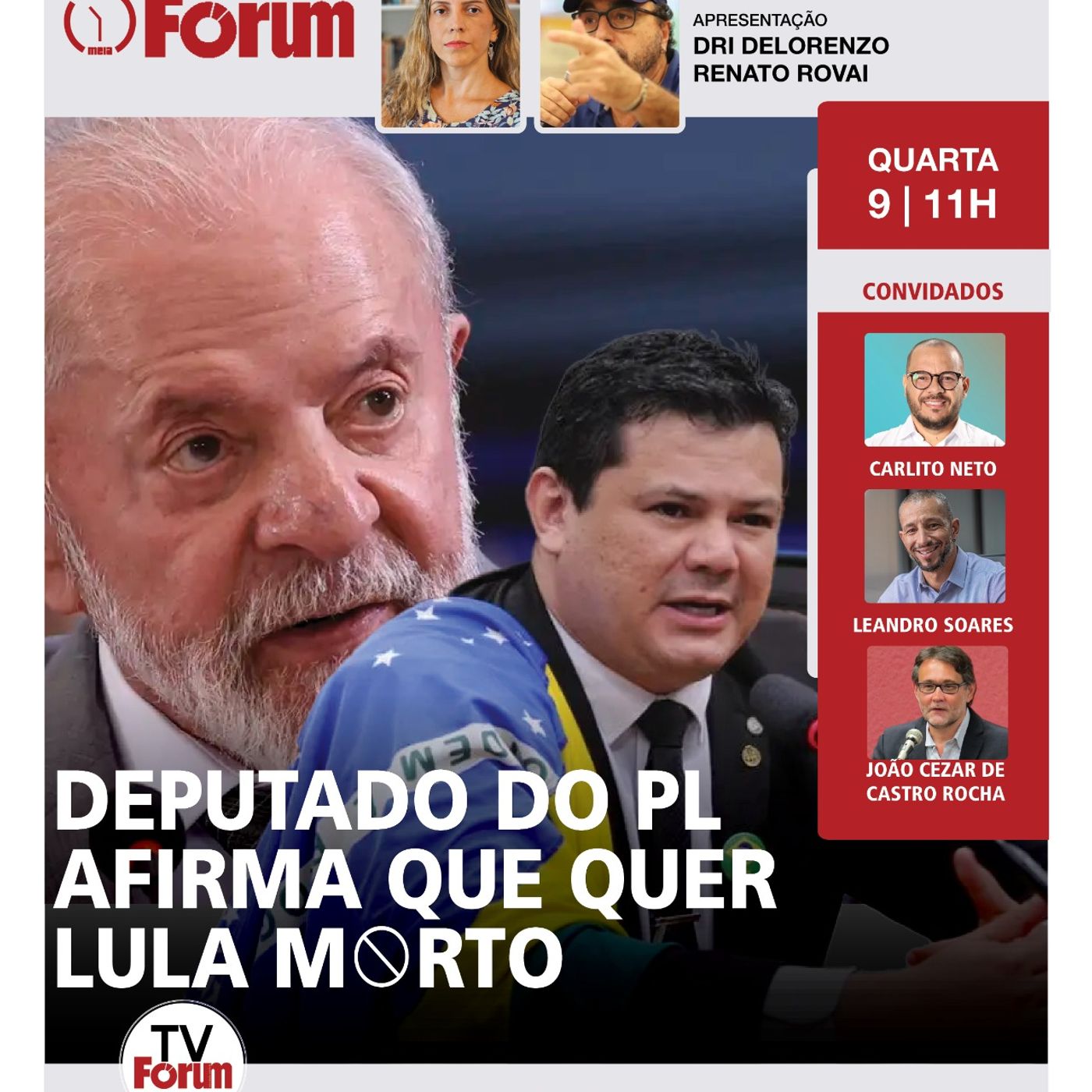 Bolsonarista Gilvan da Federal diz querer ver Lula mort0 | Trump surta com reação da China | 9.4.25 episode artwork