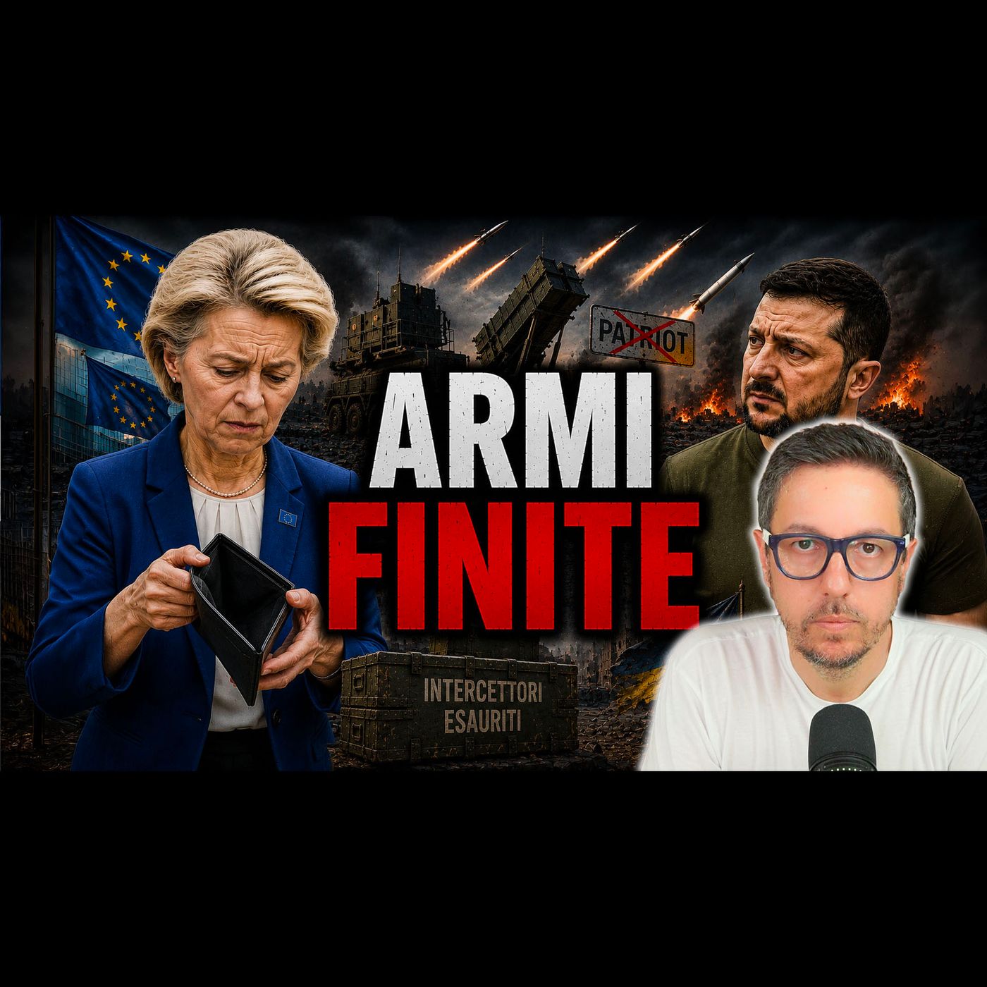L’EUROPA NON HA PIÙ MISSILI DA DARE A ZELENSKY episode artwork