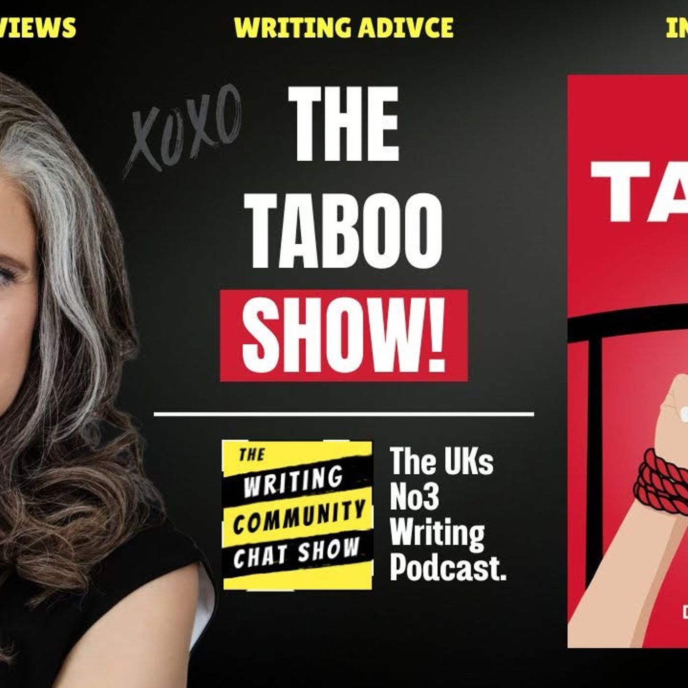 The Taboo Show: Breaking Barriers and Spicing Up Your Writing with Dr. Trina Read.