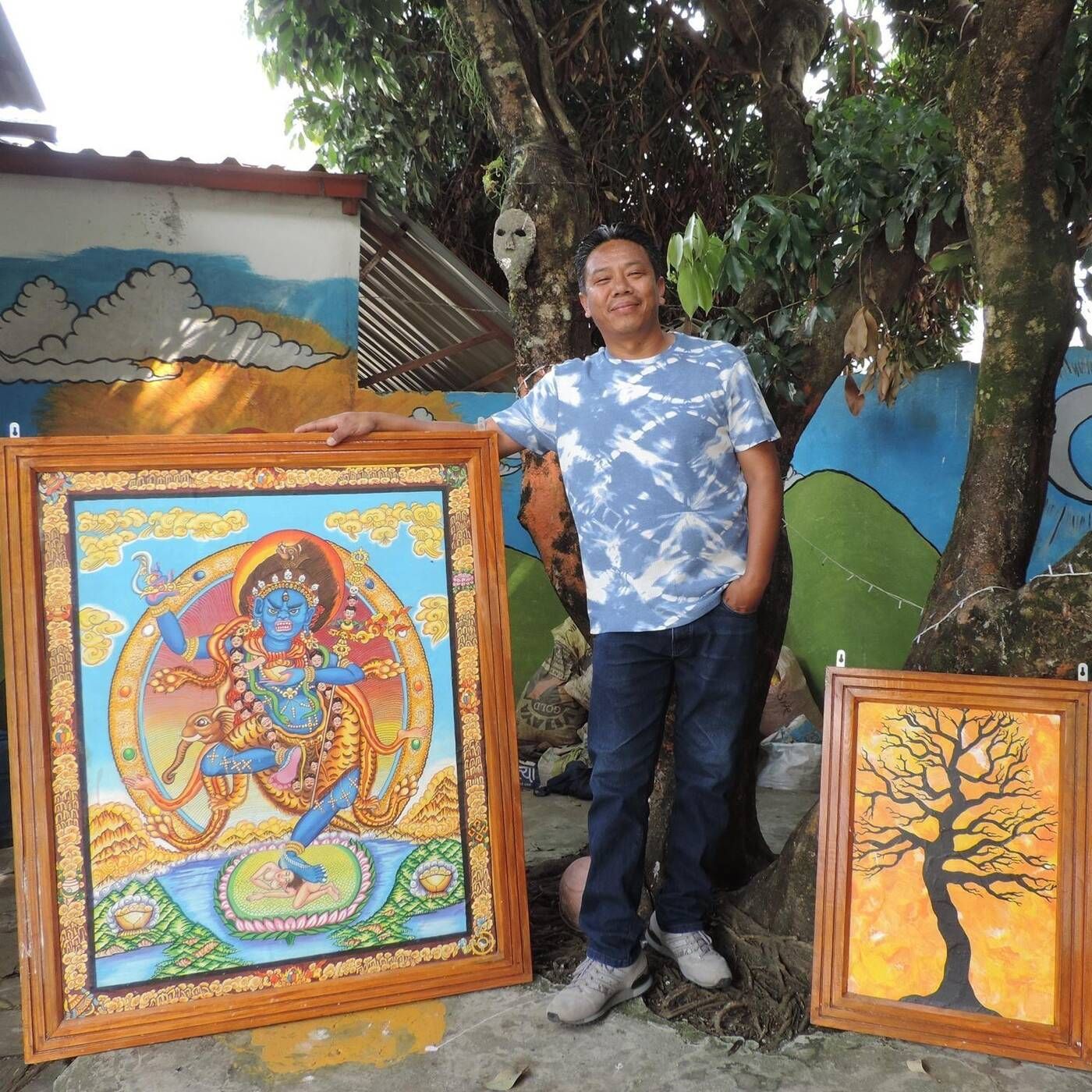 SUREN KAZI GURUNG - Art Space Creator - FLOW ARTS FESTIVAL - Performance Event - SITE ART BAR - Pokhara - [ NEPAL ] episode artwork